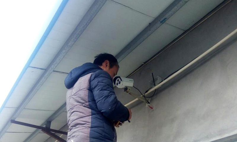 监控工程仓库安装